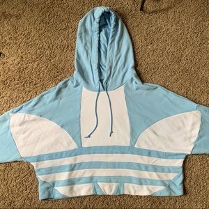 Large Logo Adidas Hoodie
